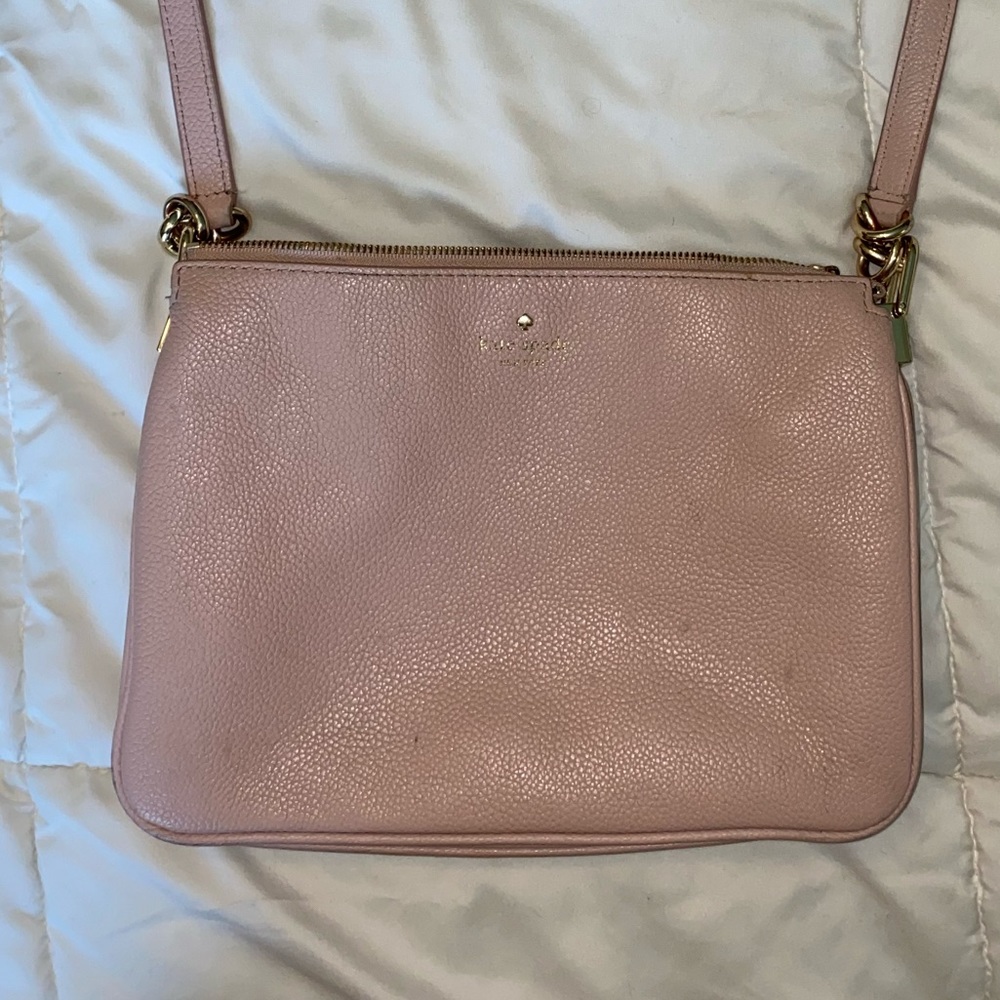 Blush Kate Spade Crossbody Purse